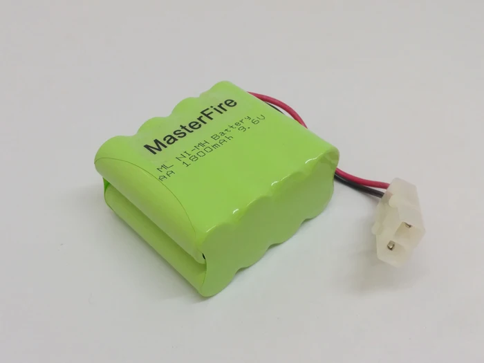 

MasterFire 9PACK/LOT New Original 9.6V 1800mAh Ni-MH Battery Rechargeable Batteries Combination AA with Plug