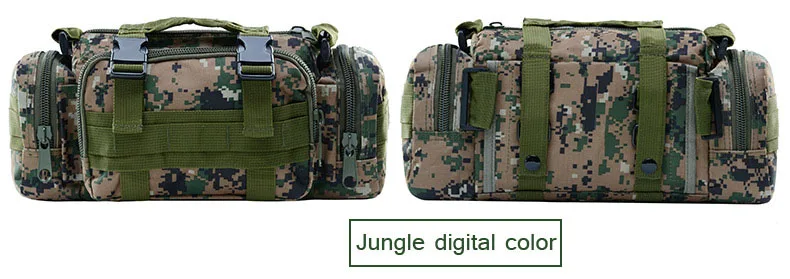 Mancater камера хранения Спорт на открытом воздухе поясная сумка Регулируемый ремень портативный камуфляж несколько карманов легкий - Цвет: Jungle Digital Camo