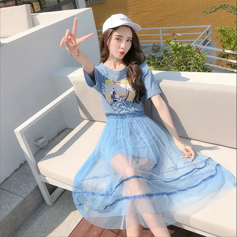 Modis в Корейском стиле летнее элегантное кружевное женское сексуальное миди