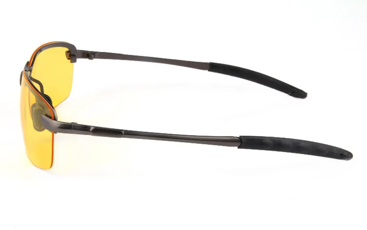 Популярные мужские очки ночного видения из алюминиево-магниевого сплава для водителей, поляризованные солнцезащитные очки с антибликовым покрытием WarBLade