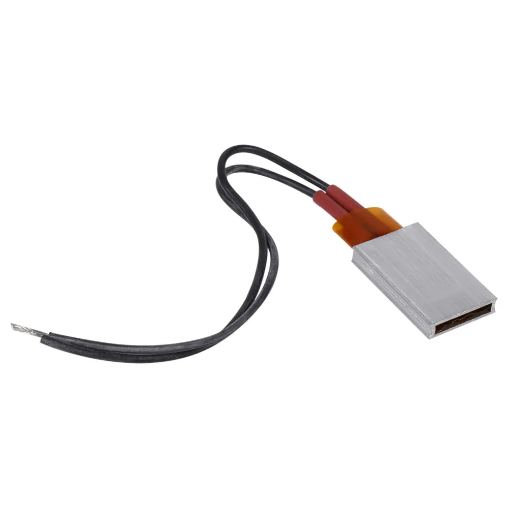 

AC/DC 12V Thermostatic Aluminum Shell Ceramic Heating Plate Sheet Constant Temperature Heater Thermostatic Heating Plates