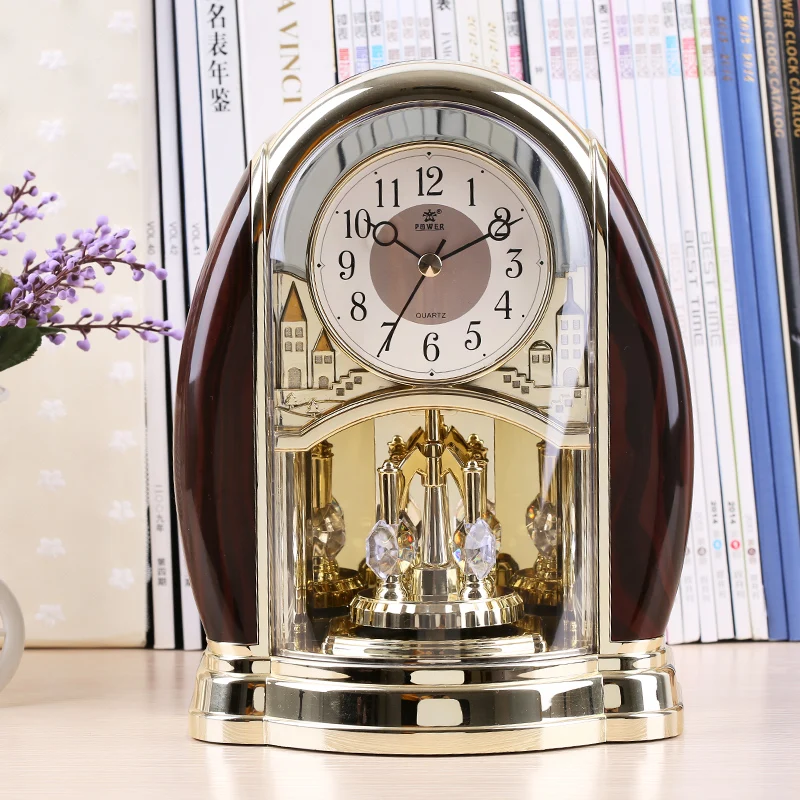 Home Decor Desk Clock Modern Design Decorative Table Clocks 3d