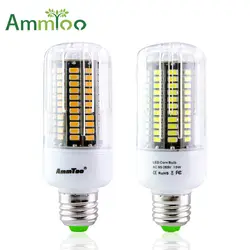 AmmToo 5736 SMD светодиодный кукурузы лампы E27 85-265 V Светодиодный лампочку 3 W 5 W 7 W 9 W 12 W 15 W светодиодный светильник Bombillas свет лампа колба в виде