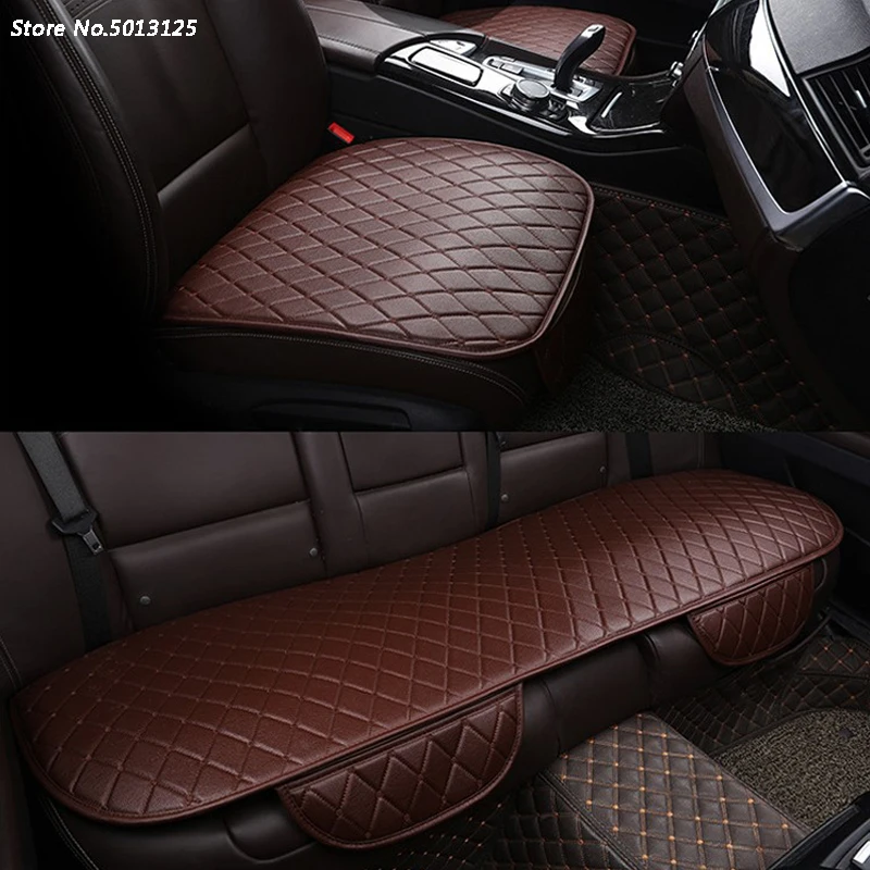 

3PCS Breathable Car Seat Cushion Protector Pad Front Rear Pad Four Seasons Mat For Skoda Kodiaq 2017 2018 2019 Accessories