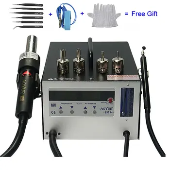 

AOYUE 852A++ 220V SMD Hot Air Gun Soldering Station Desoldering Rework Station