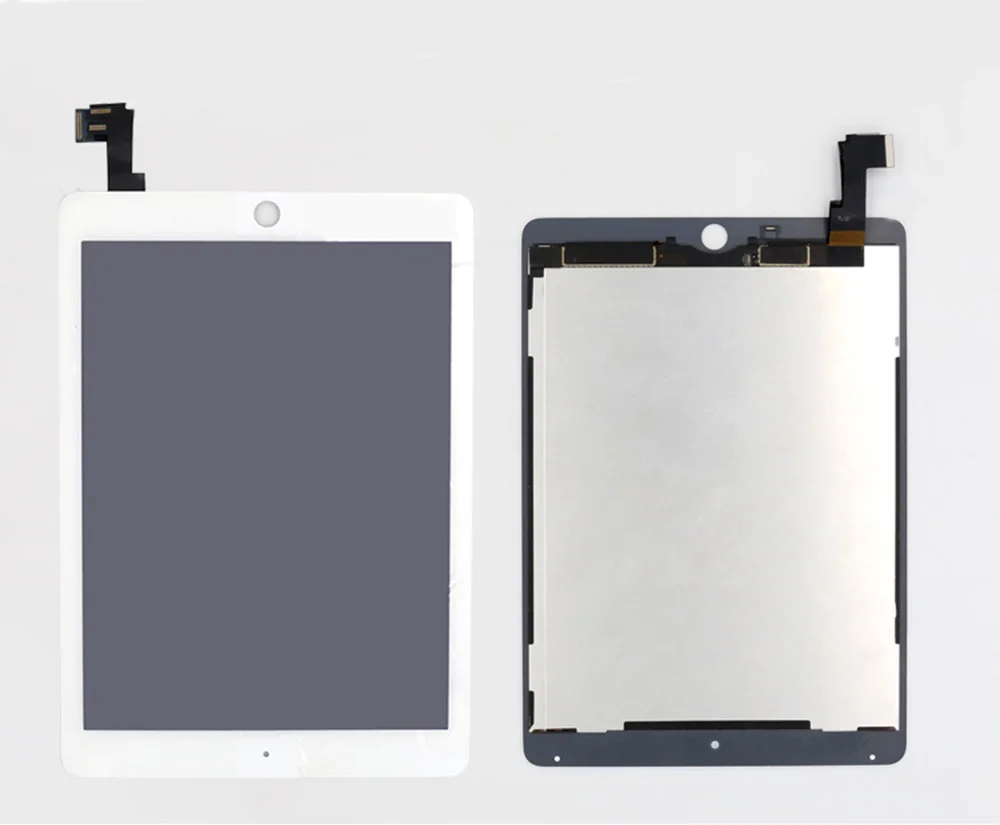 Замена Новый ЖК-дисплей + сенсорный экран в сборе для iPad Air 2 6 A1567 A1566 черный белый |
