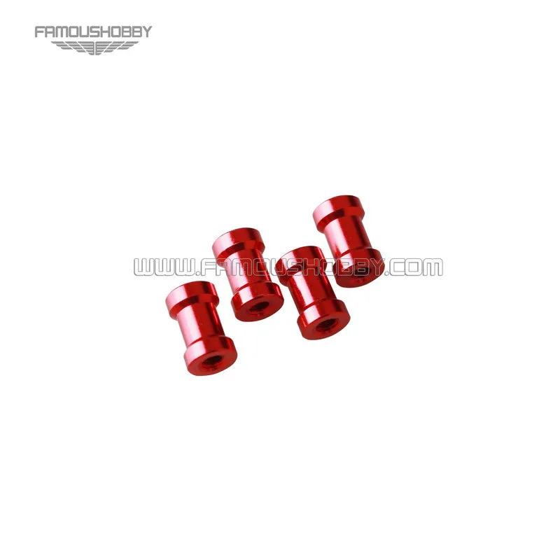 red aluminum spacer SCW097 M3x10