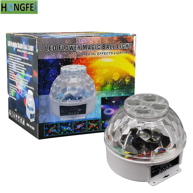 

30w LED Flower Magic Ball Light DMX512 KTV, bar, family gathering DJ lights