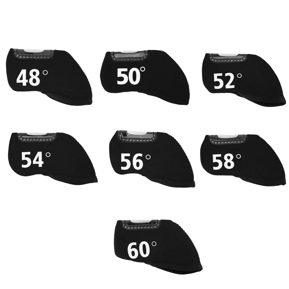 

VBESTLIFE Neoprene Golf Head Cover Irons Club Ball Golf Putter Head Protector Set Headcover Accessory