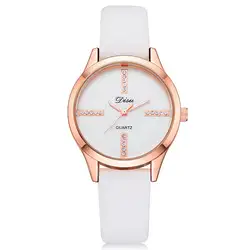2019 новый дизайн для женщин кожа простой бизнес мода кварцевые наручные часы reloj mujer Horloges Uhren Damen