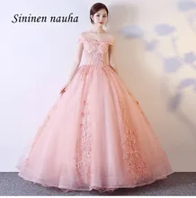 Blush 2019 quinceanera vestidos de baile com manga fora do ombro apliques vestido de baile vestidos de 15 anos doce 16 vestidos 342