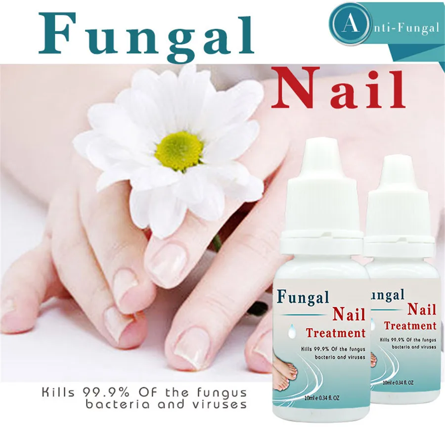 10ml Pure Plant Fungal Nail Treatment Essence Nail and Foot Whitening for Cuticle Oil Toe Nail