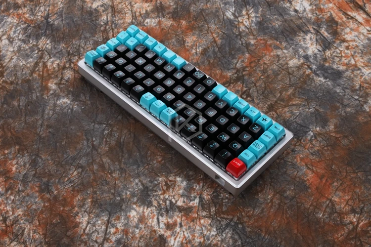 Xd75re xd75am xd75 пользовательская механическая клавиатура 75 клавиш Underglow RGB PCB GH60 60% запрограммированный gh60 kle planck горячий-заменяемый переключатель