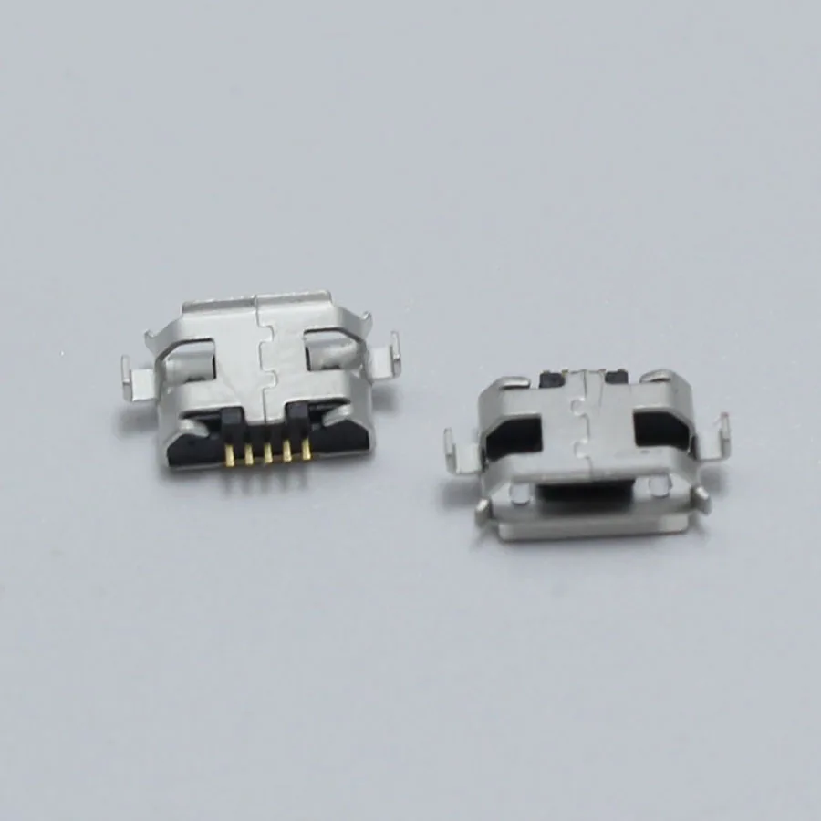 10 шт. разъем Micro 5Pin тяжелая пластина 1 0 дюйма 2 фута Usb 5P гнездо для планшета