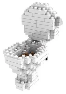 Kopen LOZ NanoBlocks Cartoon Leuke Diamond Bouwstenen intellectuele power dicht kruk actiefiguren Onderwijs Kinderen Speelgoed Gift