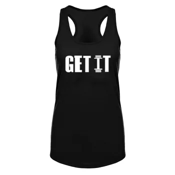 

Womens GET IT Workout Fitness Workout Racerback Tank Tops