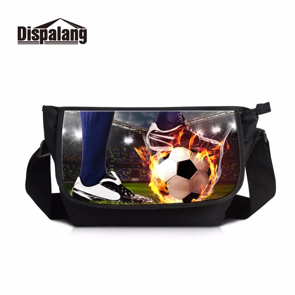 

Dispalang unique print Pattern ball boy girl student Diagonal package fashion Messenger pouch Shoulder cool postman bag side bag