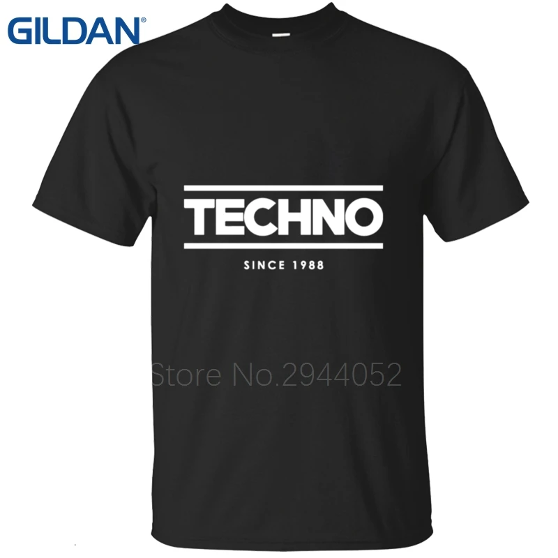 Свободные абсолютно Костюмы Серый Мужская Detroit Techno 1988 без пряжки футболка 100%
