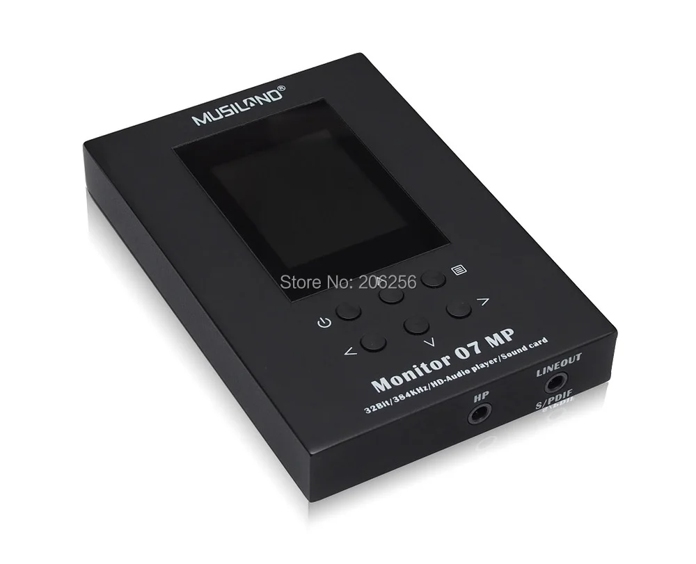 MUSILAND 07MP звуковая карта TF 32 бит/384 кГц КПК мобильный Android ios Linux Mac WINDOWS PCM DSD USB DAC