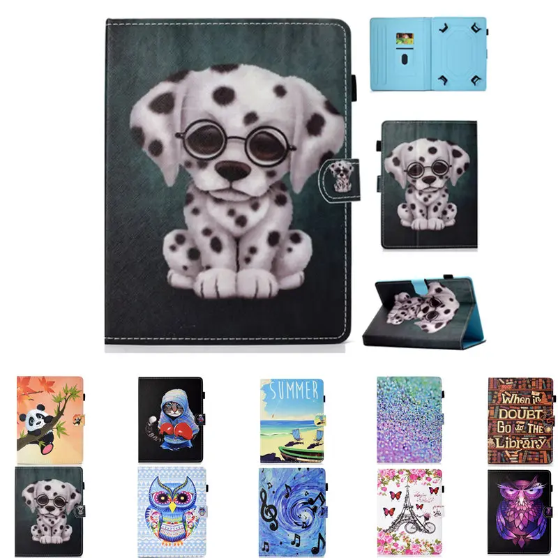 

PU Leather 10 inch Universal Print Case For BOOX Note Lite eBook Reader 10.3" Cute Case For BOOX Note+ 10.3'' 10.1 inch Tablet