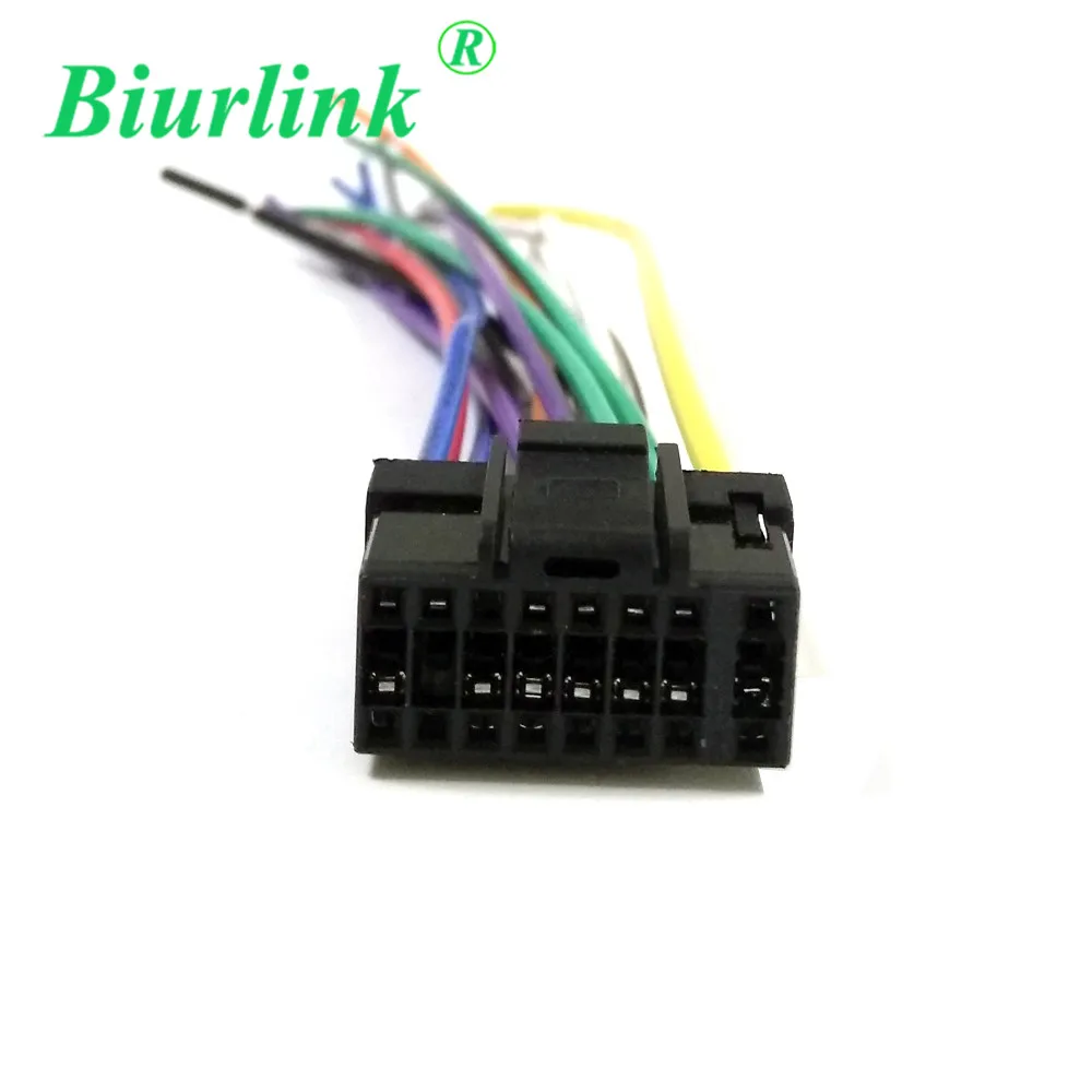 Biurlink 10 шт. 16 Pin 22x10 мм автомобильный стерео головное устройство сменный блок