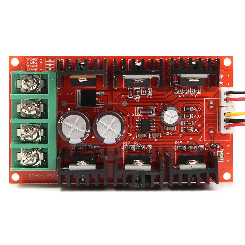 9-50V 40A DC регулятор скорости двигателя ШИМ RC контроллер 12V 24V 48V 2000W Макс