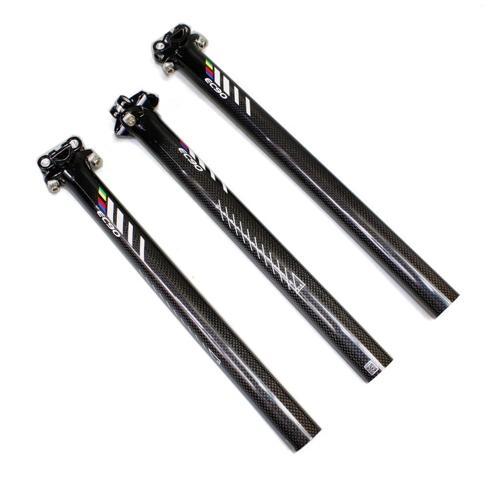 EC90 3K Carbon Bike Seatpost Road Bicycle Seatpost Carbon Fibre MTB Seat Post 27.230.831.6 Cycling Seat Tube (1)