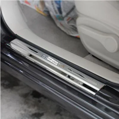 Аксессуары для NISSAN SENTRA 2013 2014 2015 2016 защитная накладка из нержавеющей стали на