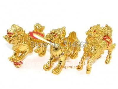 

Fengshui Three Divine Guardians with Implements for 3 Killings W9004