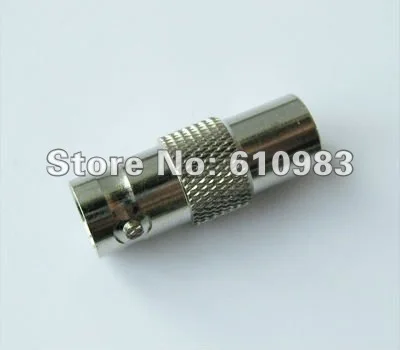 

Free shipping (5 pieces\lot) CCTV RF connectors BNC - RCA adapter BNC Female Jack To RCA male plug Nickel connector adapter new