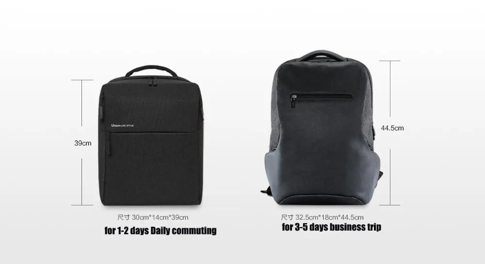 Original Xiaomi Water-resistant Travel Business Backpack 26L Large Capacity 15.6 inch Laptop Bag For Mi Drone Office Men H20 (12)