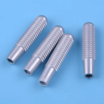 

4pcs Silver Car Alloy Long Door Lock Pin Knob Trim Ring Fit For Mercedes Benz C E GLC GLE Class 2016