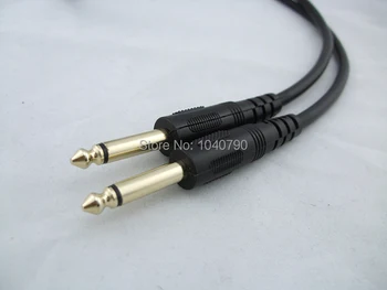 

Gold plated 6.3/6.35/6.5 Toward the male mono audio line Cable line Audio and video signal lines 10M 32ft