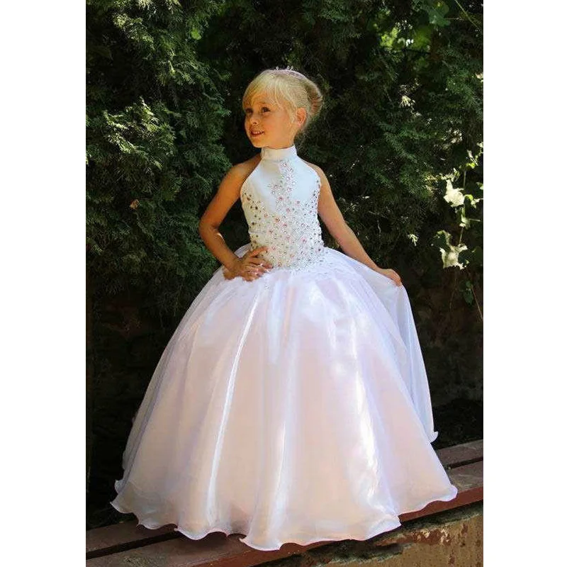 Buy Cheap Organza Flower Girls Dresses 2017 tutu