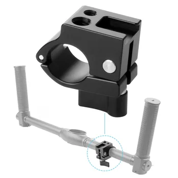 

Rod Clamp 22/ 25mm Cold Shoe Mount Adapter Monitor Bracket Holder for DJI Ronin M for Zhiyun/Feiyu Gimbal Dual Handle Stabilizer