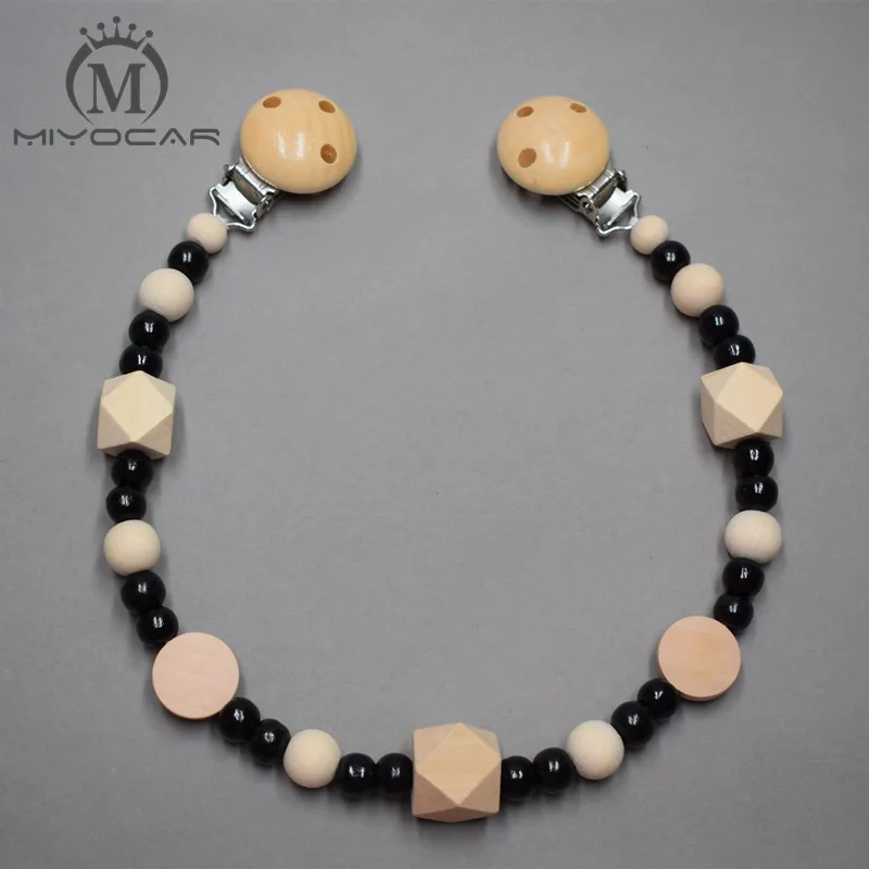 MIYOCAR lovely 2pcs stroller toy and pacifier clip set toy chain for pram stroller mobile rattle for baby dummy clip