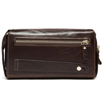 

Retro Wallet Men's Wallet Made Of Genuine Leather Oil Waxed Men's Purse Wallet Money Purse Card holder Phone Design Wallet Purse