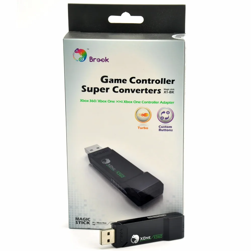 Брук USB контроллер конвертер адаптер для xbox 360 для xbox ONE использовать xbox 360 проводной джойстик геймпад на microsoft xbox One