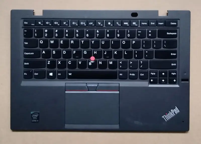 

for Lenovo ThinkPad X1 Carbon 3rd 2015 US Backlight Keyboard Bezel Palmrest Cover Touchpad ClickPad 00HN945 00HT30