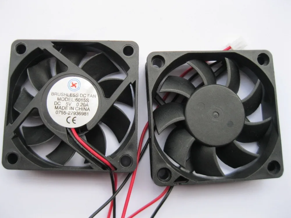 Ausdrucksvoll 1 Stücke Bürstenlosen Dc Kühlung 7 Klinge Fan 6015 S 5 V 60x15mm Schwarz MöChten Sie Einheimische Chinesische Produkte Kaufen? Heimwerker Heizung, Kühlung & Lüftung