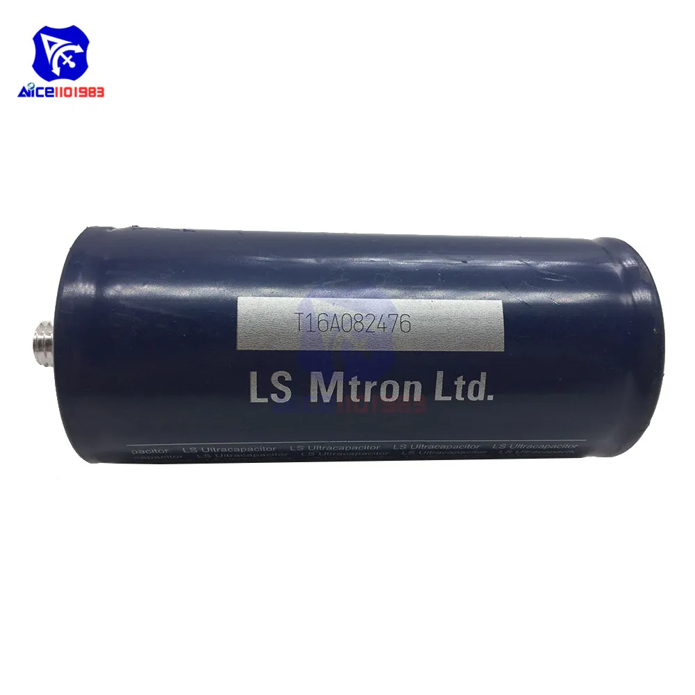 Ultrakapactor 2 85 в 3400F 145*60 мм низкочастотный конденсатор супер фарадный ESR 2.85V3400F для