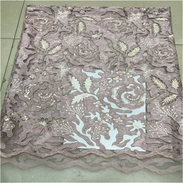 Elegant Tulle French Lace Fabrics With 3 D Flowers 2018 Latest Elegant Tulle French Lace Fabrics With 3 D Flowers 2018 Latest African Fabric For Wedding