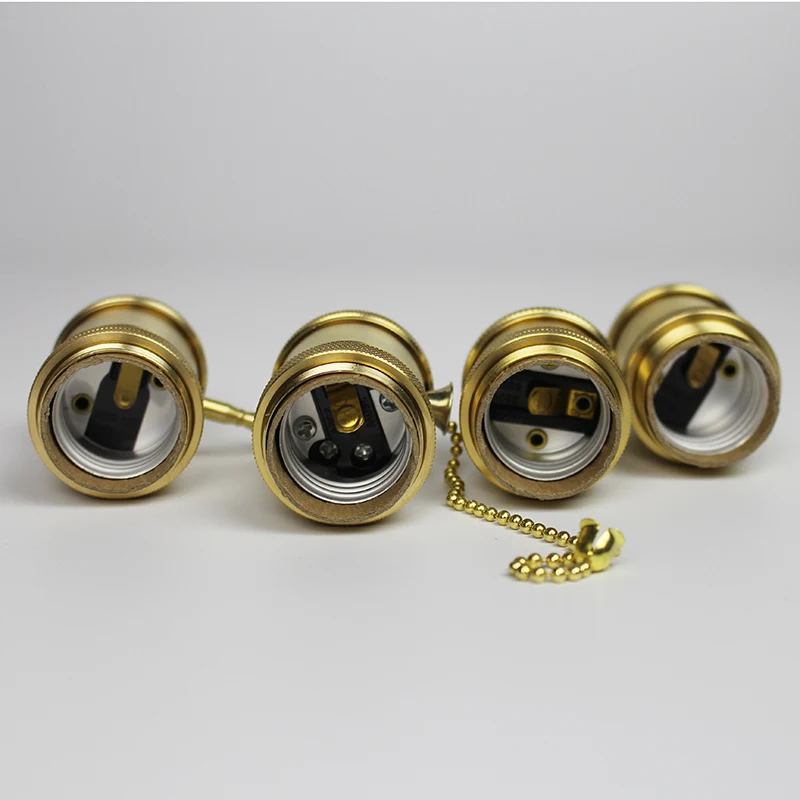 Lamp Holder With Switch AC 90-260V E27 LED for Chandelier
