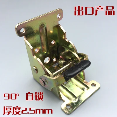 

2PCS Free shipping the folding table legs of furniture hardware hinge connector accessories table flap 180 silver lock
