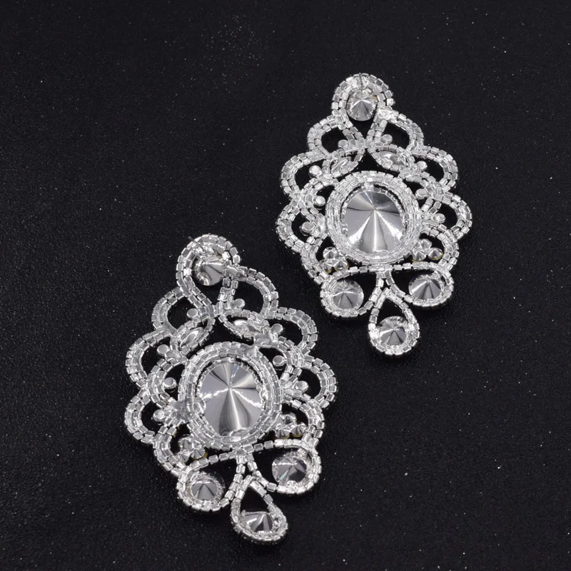 Bridal earrings sapphire (5)