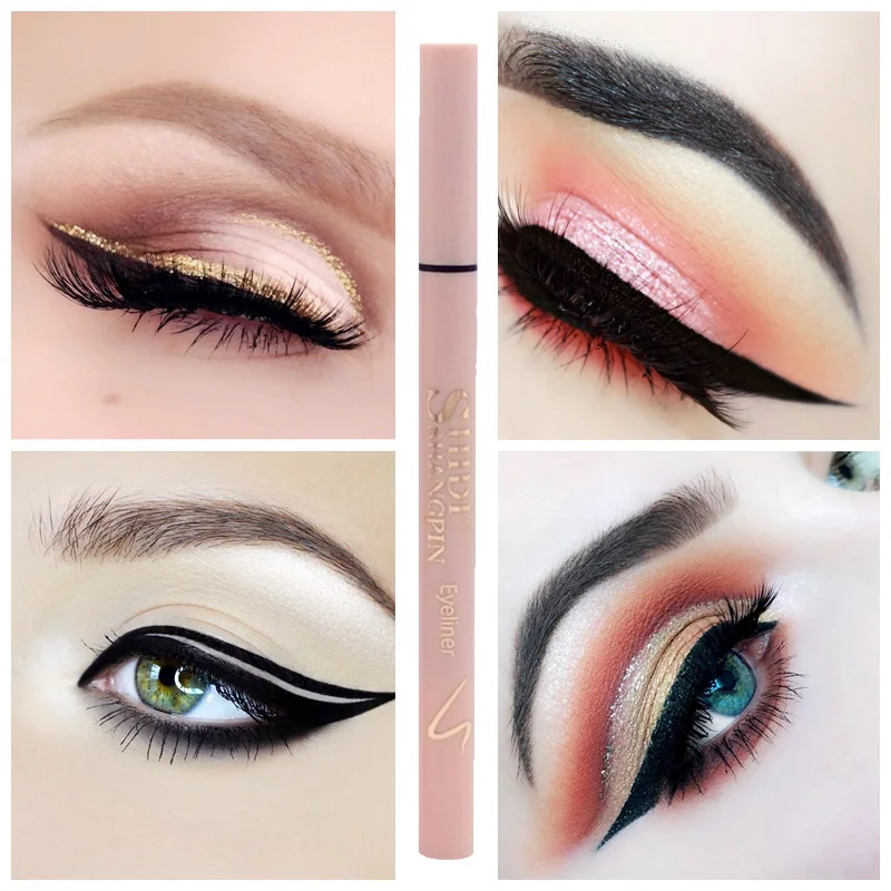 2019 Black Eyeliner Waterproof Liquid Eye liner Pen Pencil High Pigment & Long Lasting Beauty Makeup Liquid Smudge-Proof 2019 Black Eyeliner Waterproof Liquid Eye liner Pen Pencil High Pigment & Long Lasting Beauty Makeup Liquid Smudge-Proof