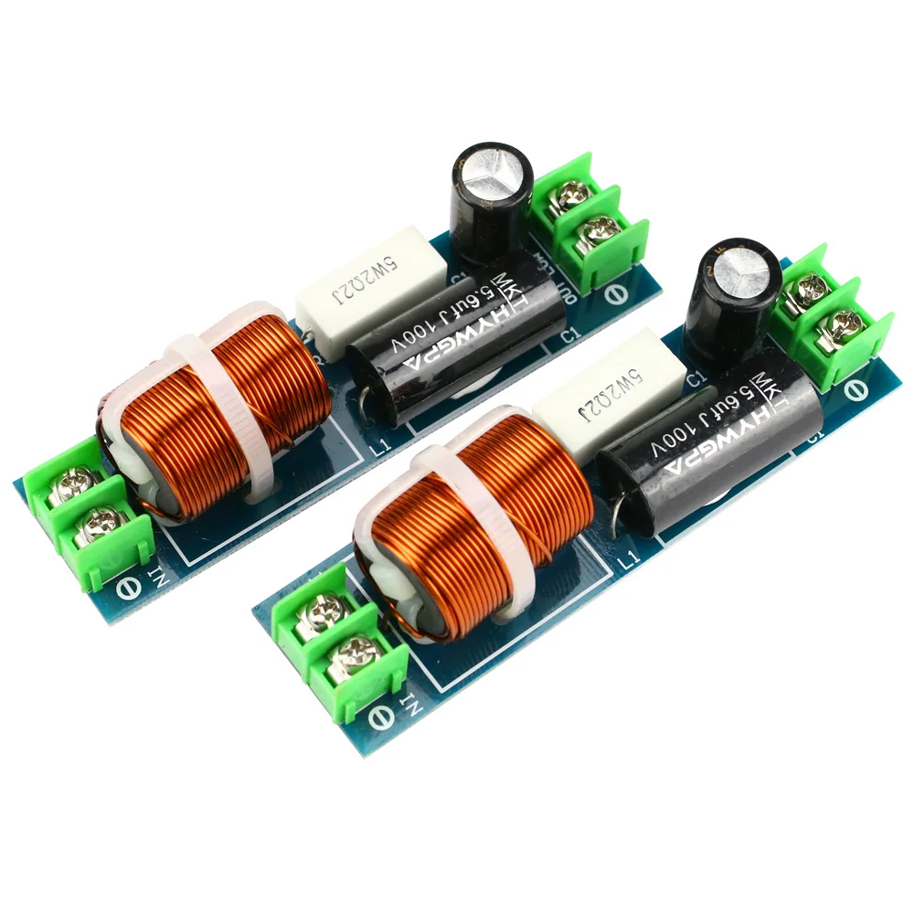 Maneira mediante Mid Divisor de Freqüência para 2-6.5 Ghxamp Carro Midrange Crossover Alto-falante 1 Polegada Filtro 2 Pces 60-120 w - Image 2