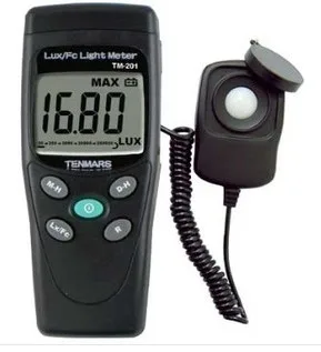 

TENMARS TM-201 1/2 LCD Display Digital Luxmeter Light Illumination Meter Light Tester