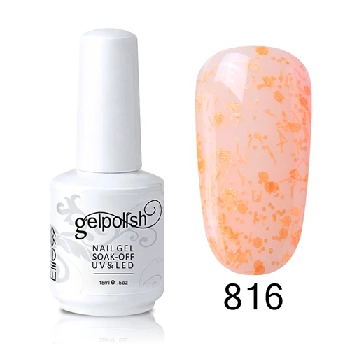 Elite99 15 пилка для ногтей стойкий Гель-лак для полировки ультрафиолетовая и Светодиодная лампа лак для ногтей DIY лак для ногтей инструменты для маникюра - Цвет: GNS816