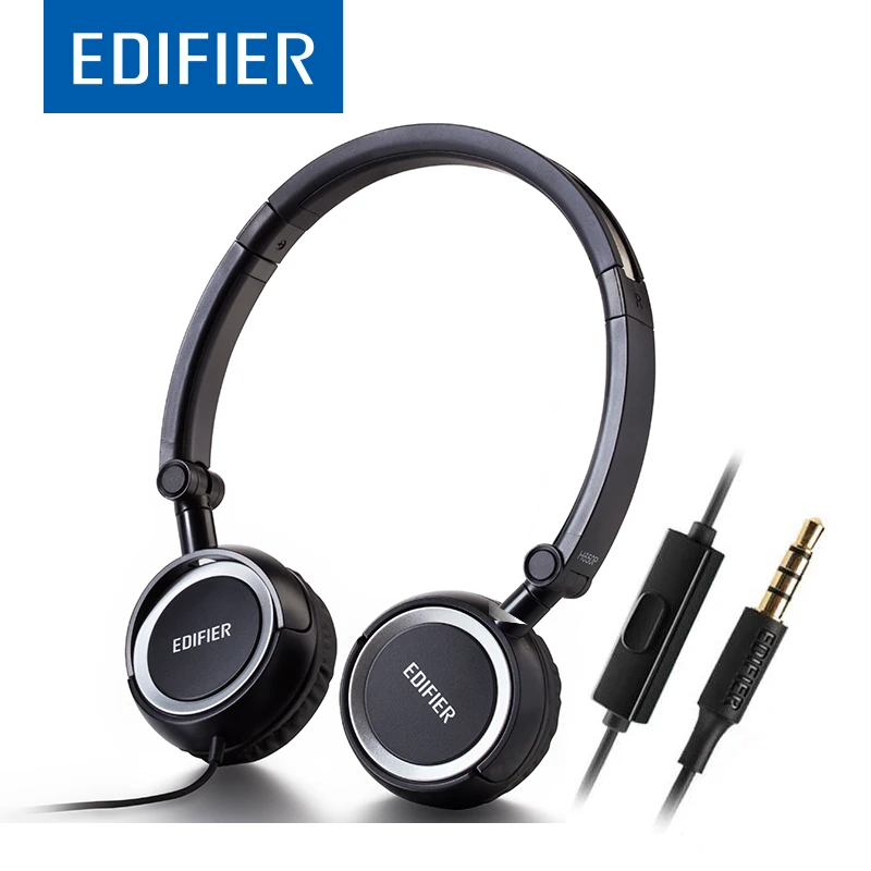 EDIFIER H650 P650 Наушники Hi Fi Проводная гарнитура удобные для Мобильный телефон планшет